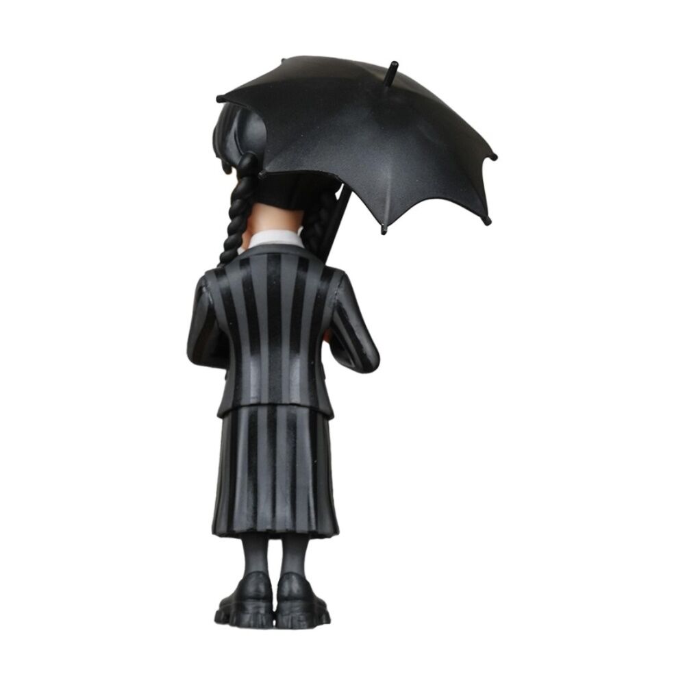 Minix Wednesday Addams Umbrella Figurine Officially Licensed 12cm
