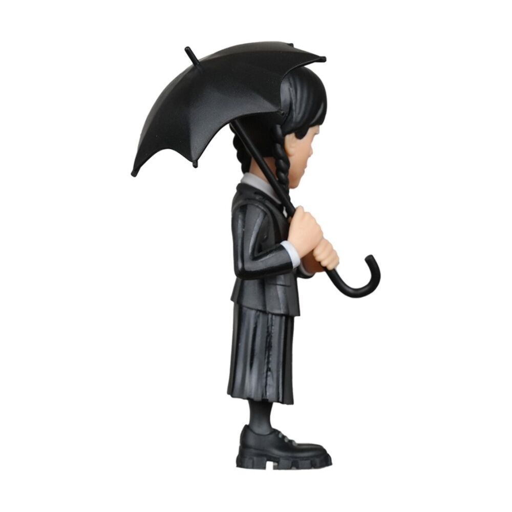 Minix Wednesday Addams Umbrella Figurine Officially Licensed 12cm