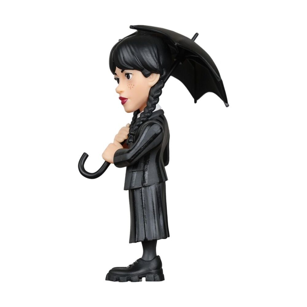 Minix Wednesday Addams Umbrella Figurine Officially Licensed 12cm