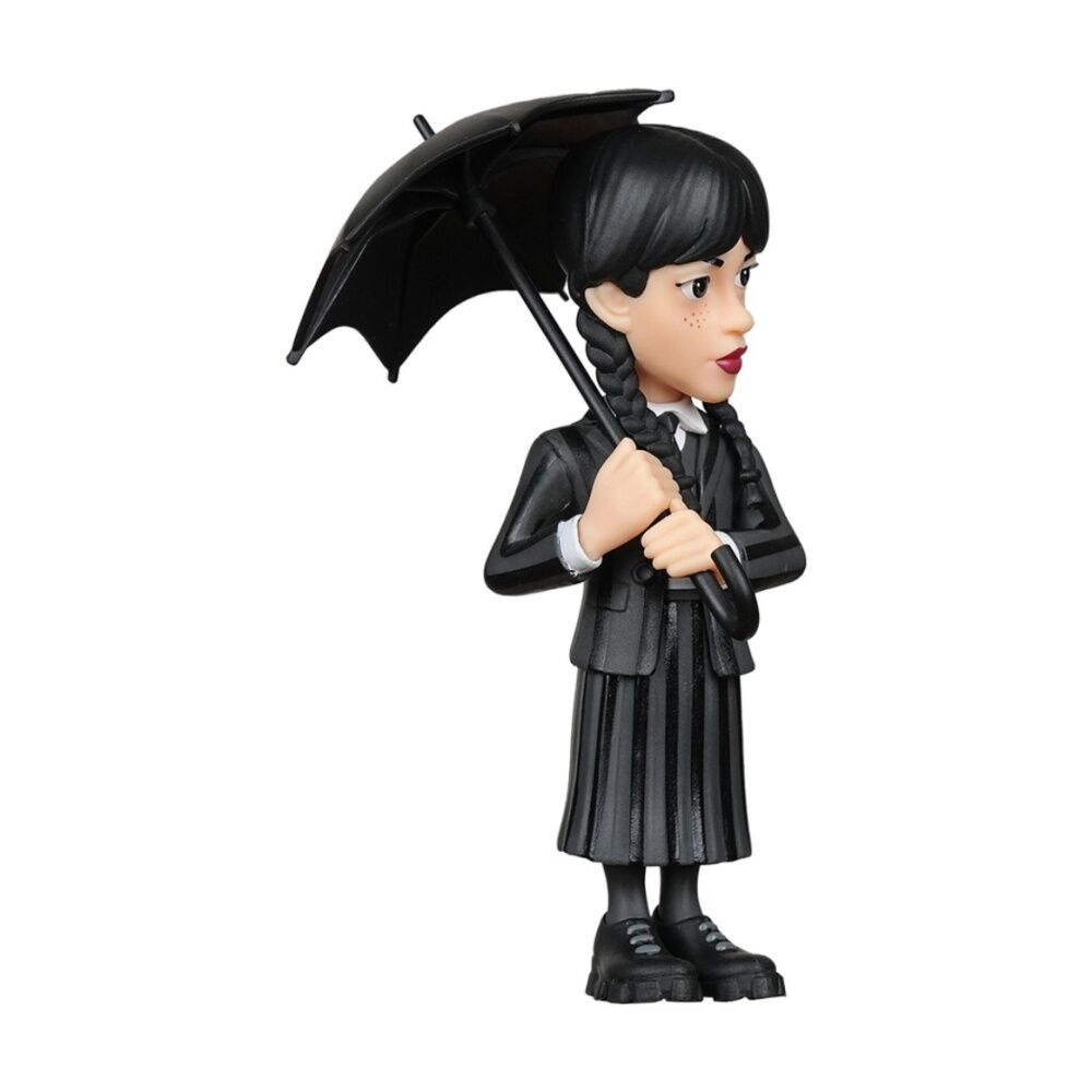 Minix Wednesday Addams Umbrella Figurine Officially Licensed 12cm