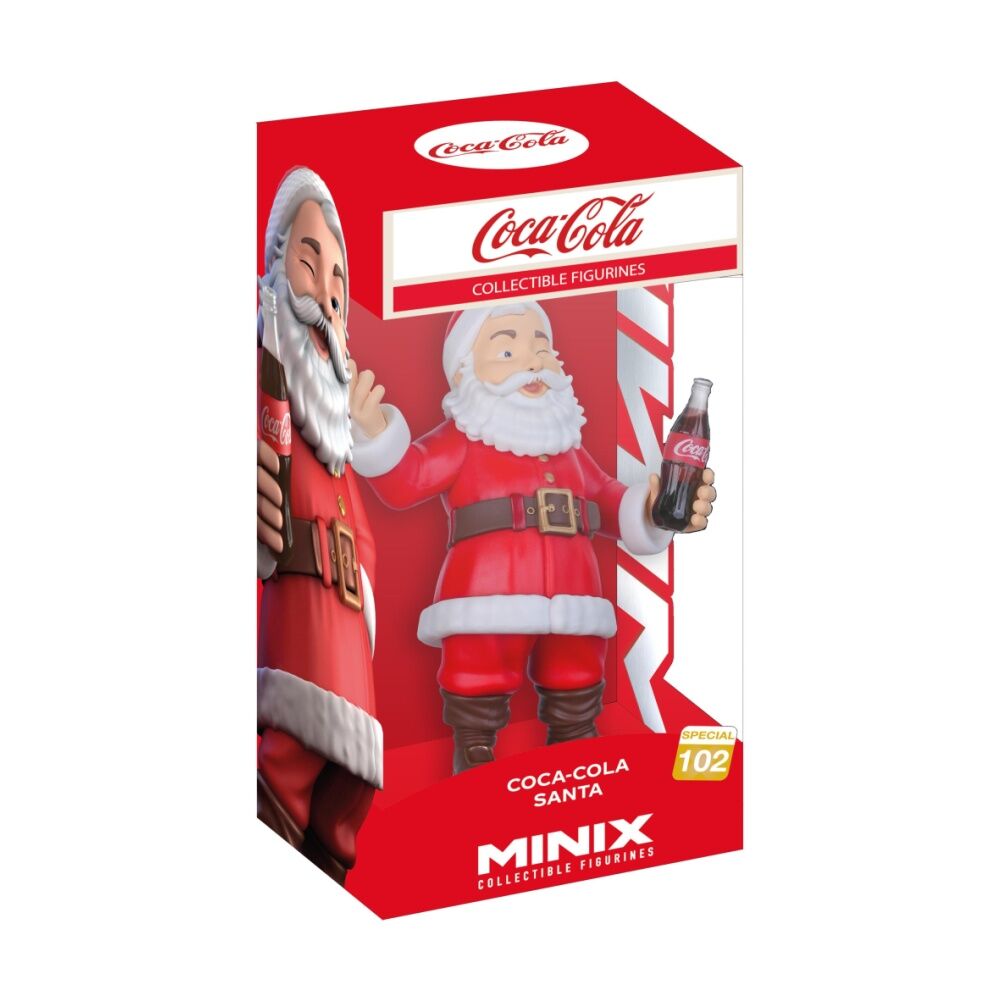 Minix Coca Cola Santa Claus Collectible Figurine 102 Christmas