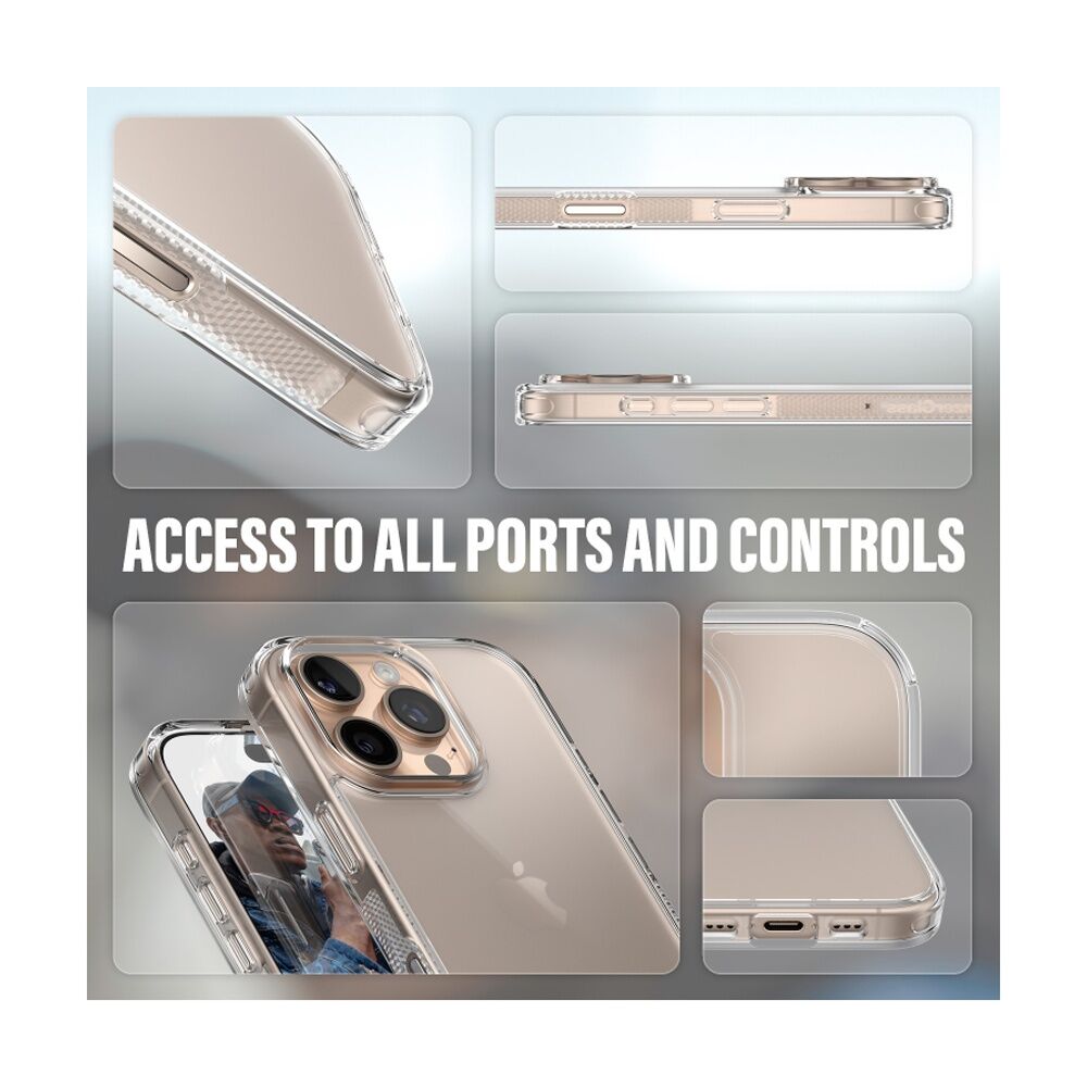 Panzer PanzerGlass Hardcase - iPhone 16 Pro Recycled Plastic Phone Clear