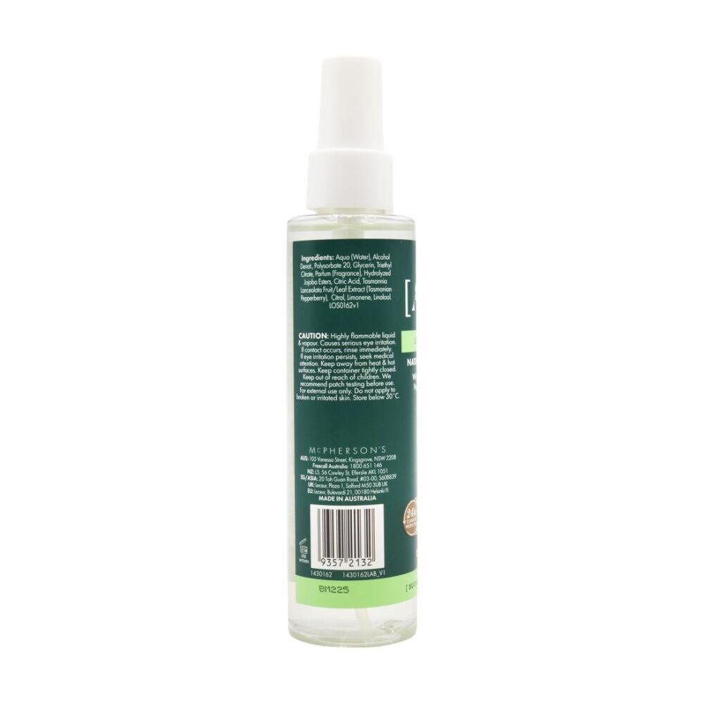 6PK Akin Deodorant Natural Lime & Orange 150mL Refreshing Citrus Scented Spray