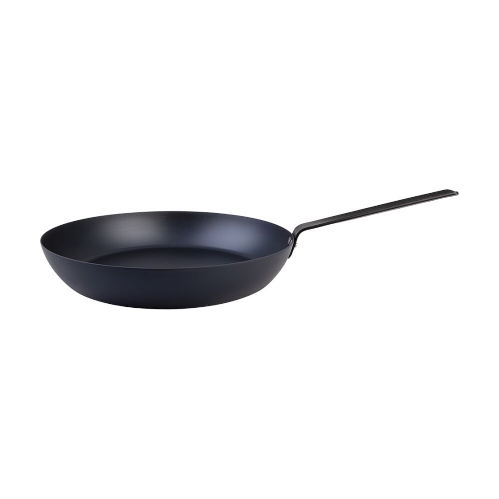 Evolv Pre-Seasoned Heavy Gauge Fast Heat Carbon Steel Fry Pan 32cm