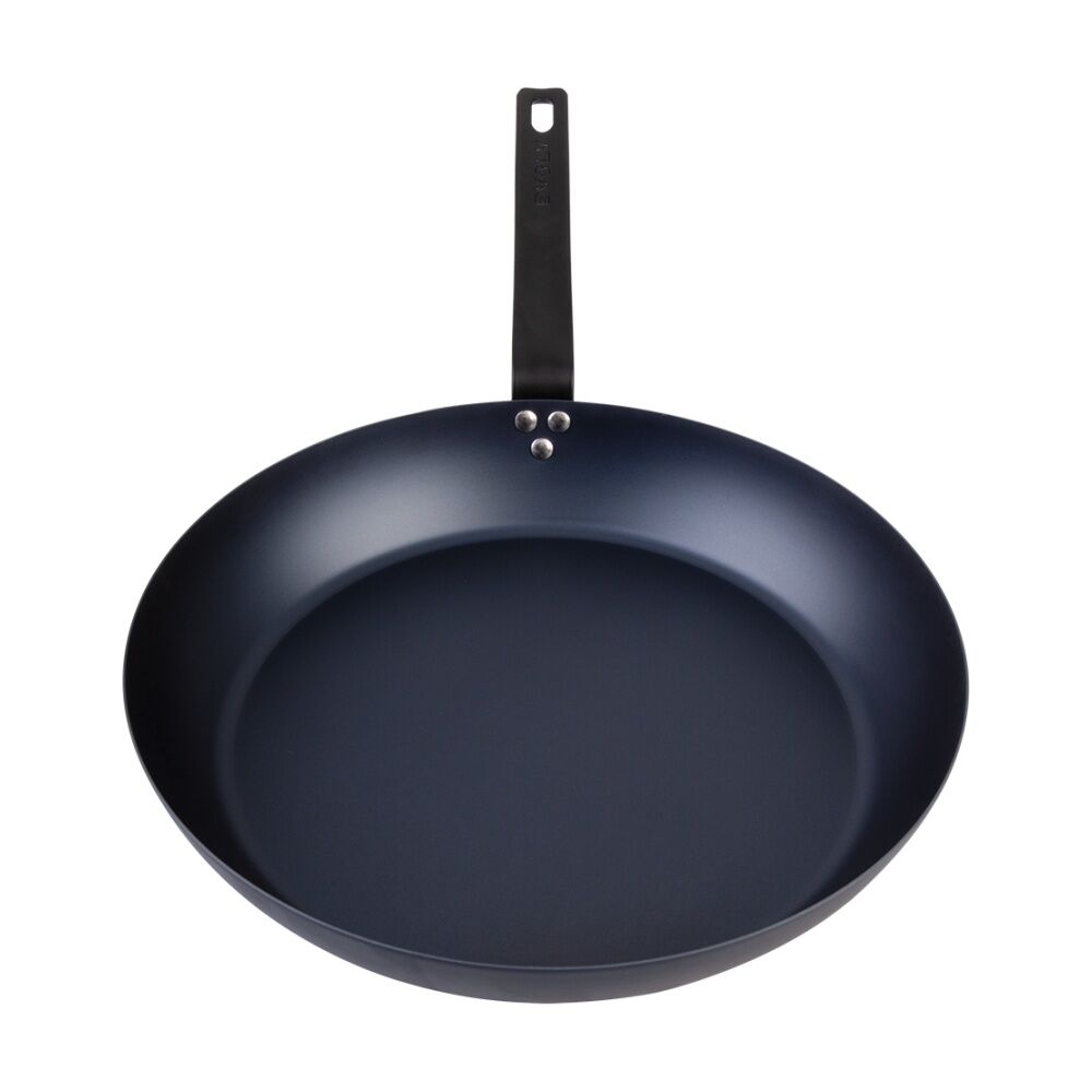 Evolv Pre-Seasoned Heavy Gauge Fast Heat Carbon Steel Fry Pan 32cm