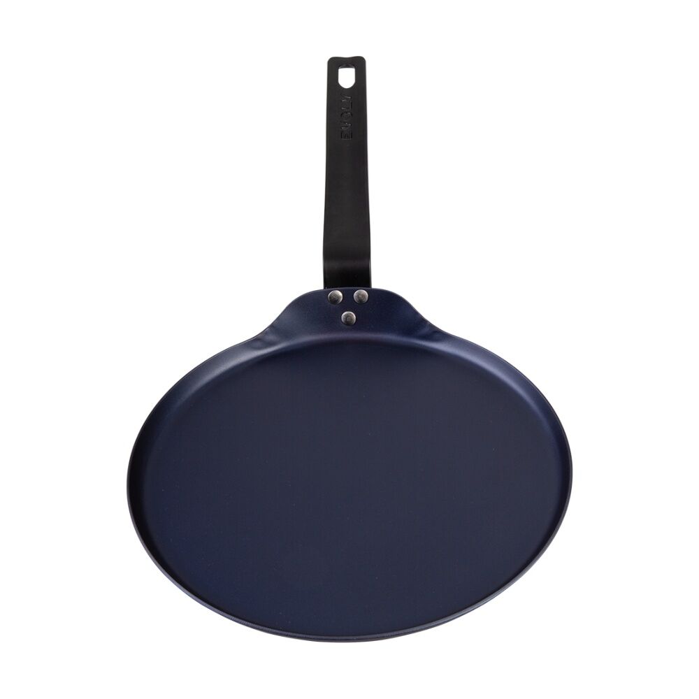 Evolv Pre-Seasoned Heavy Gauge Fast Heat Carbon Steel Crepe Pan 24cm