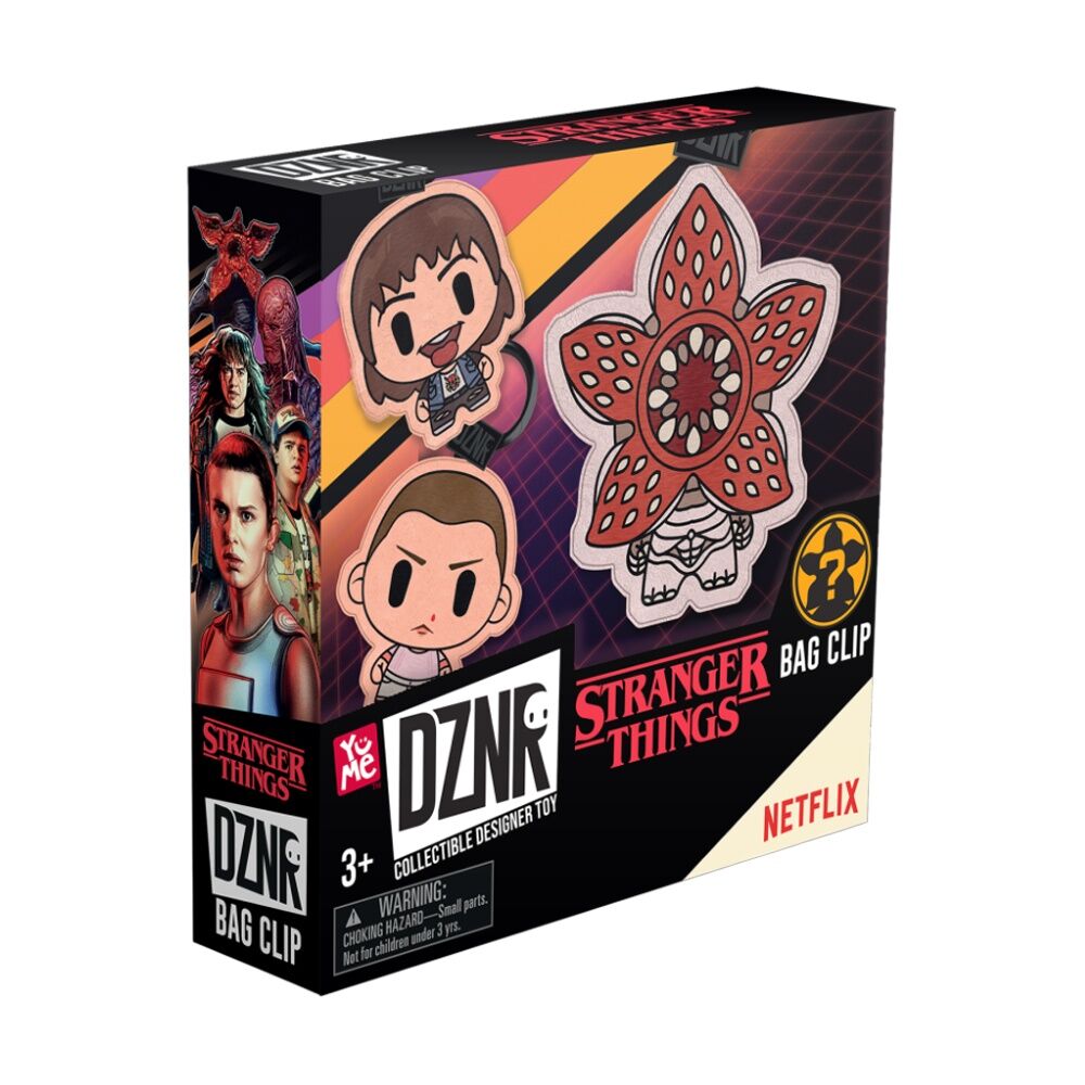 4PK Maxx Marketing Stranger Things DZNR Bag Clip Blind Box Assorted