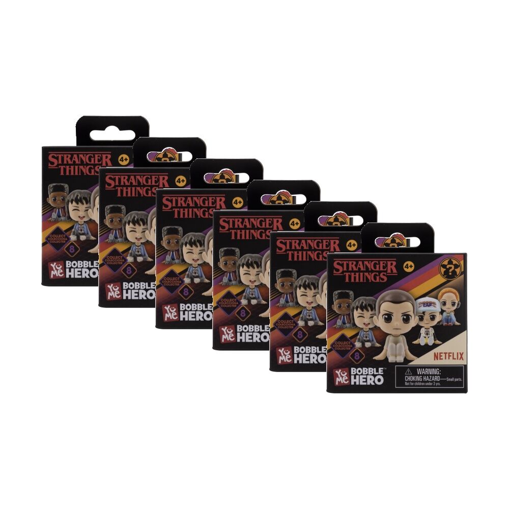 6PK Maxx Marketing Stranger Things Bobble Hero Blind Box Assorted