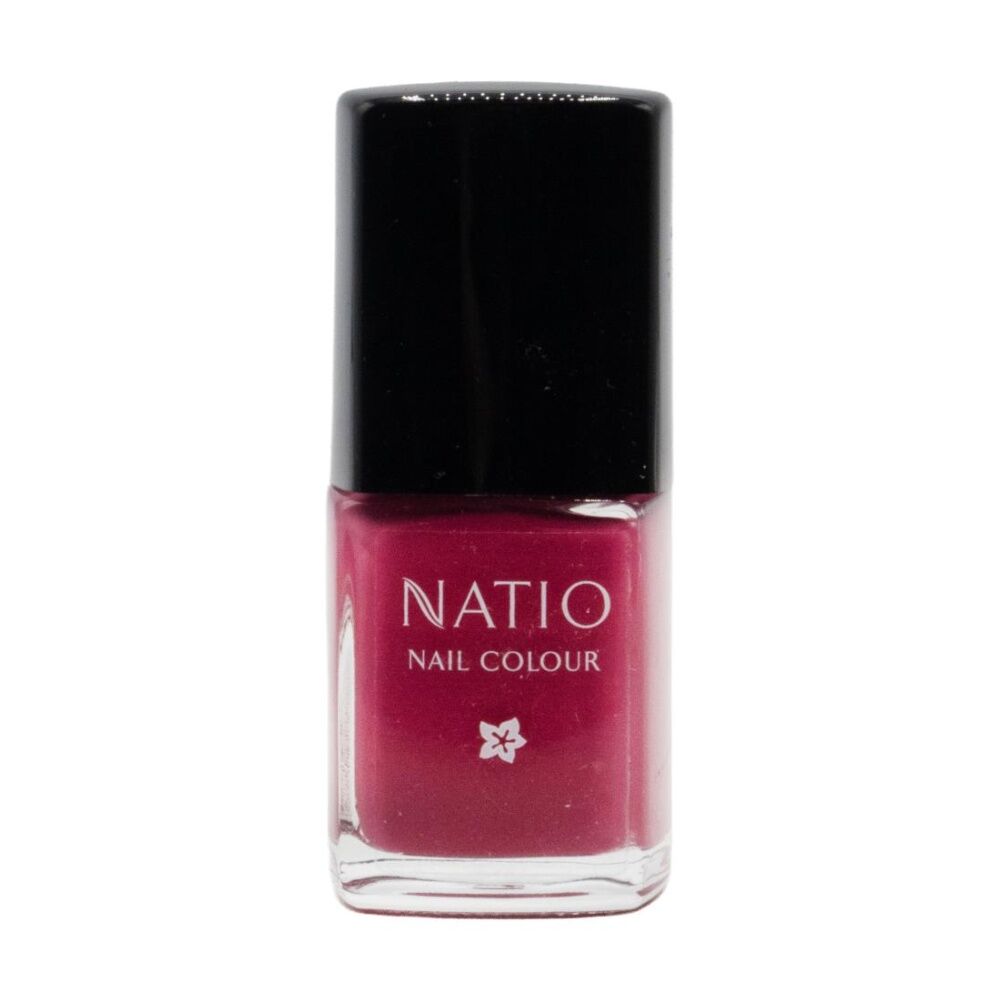 Natio Nail Colour Polish Manicure Pink Shade Beauty 15ml