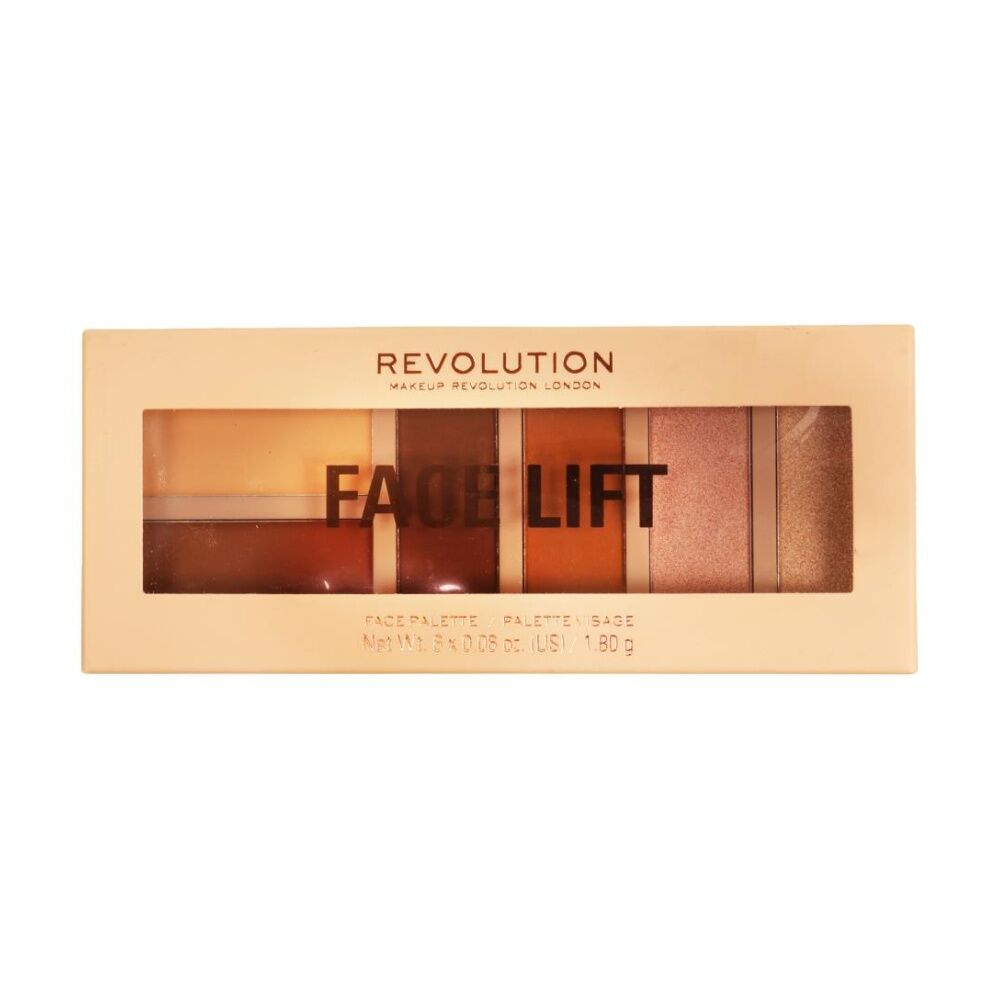 2PK Revolution Face Lift Palette Light To Medium Cosmetic Make Up 1.8g