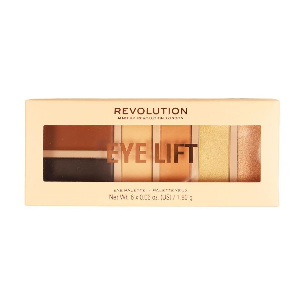 3PK Revolution Eye Lift Palette Eyeshadow Makeup Multi-Shade Compact 1.8g