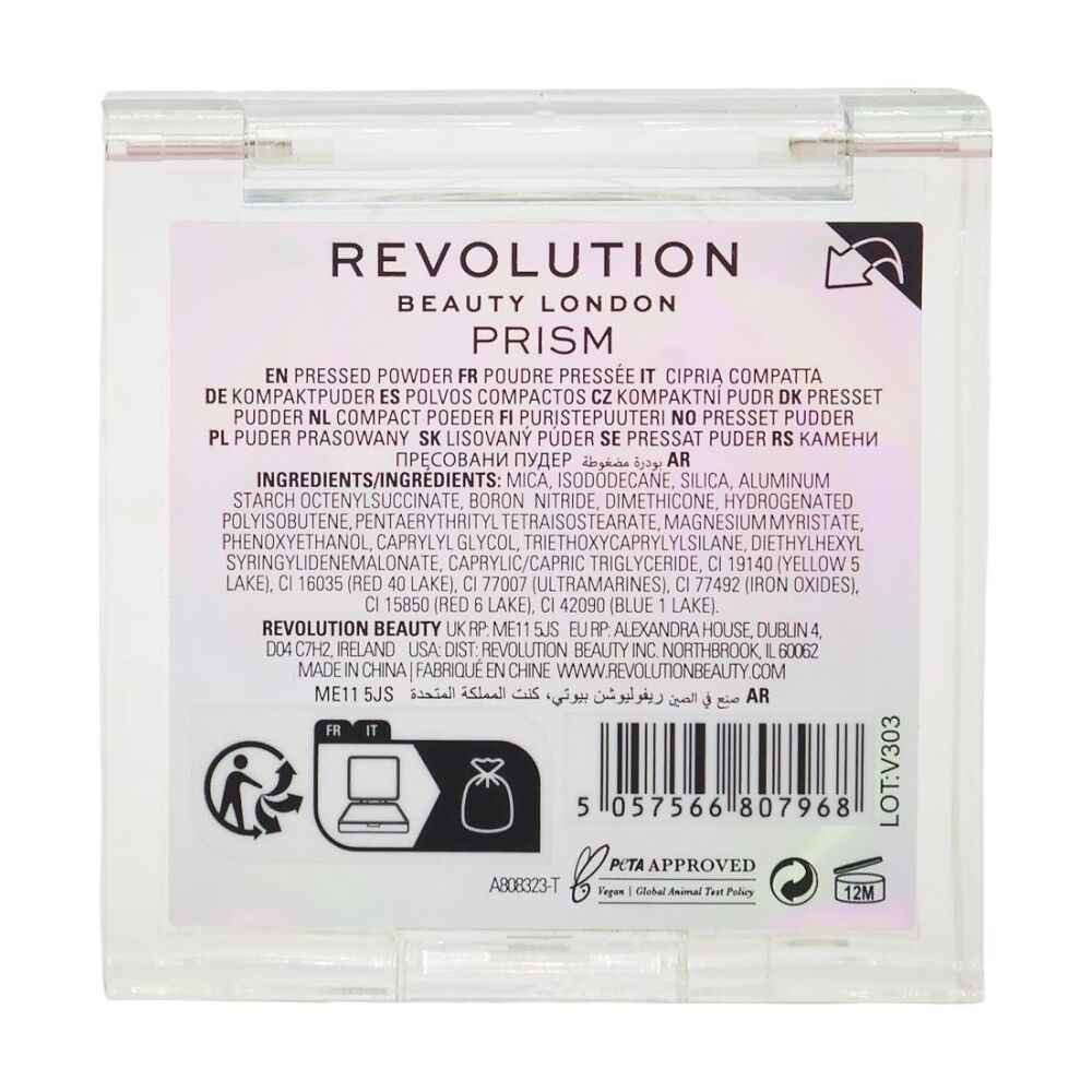 Revolution Mood Switch Aura Powder Face Makeup Universal Prism 0.12g