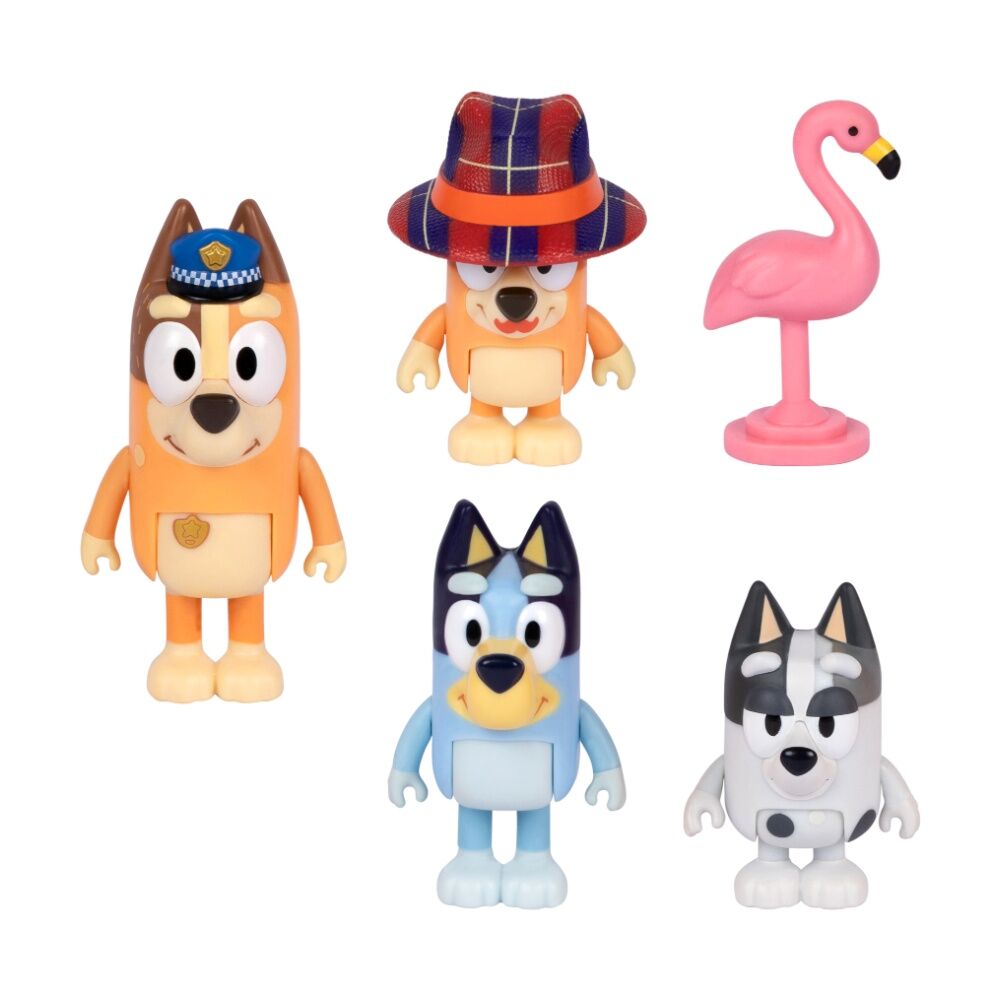 4pc Bluey S15 Figure Set Assorted
