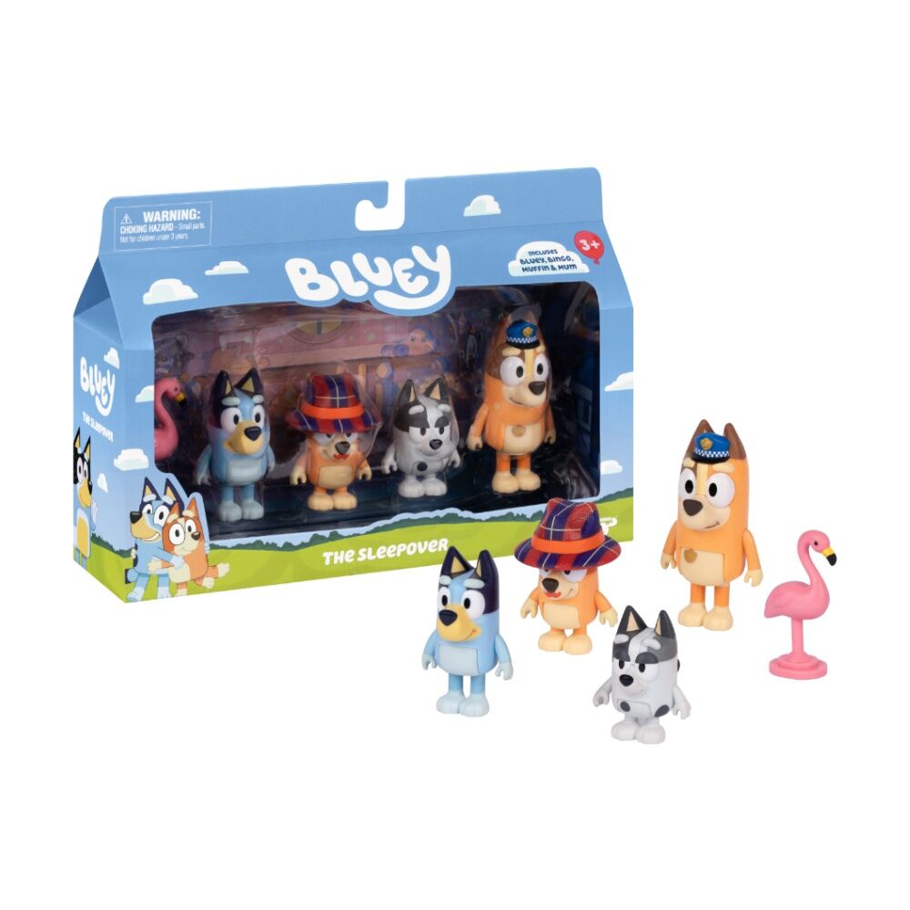 4pc Bluey S15 Figure Set Assorted