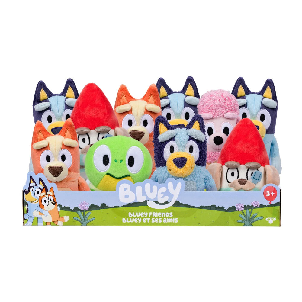 Bluey S15 Soft Plush Kids/Toddlers Toy Family Assorted