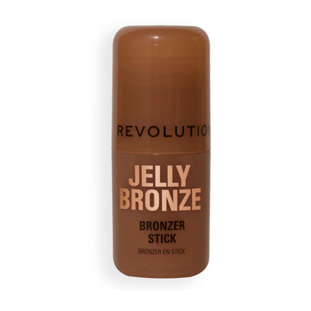 Revolution Jelly Bronzer Tint Face Complexion Makeup Medium Sunset 8g