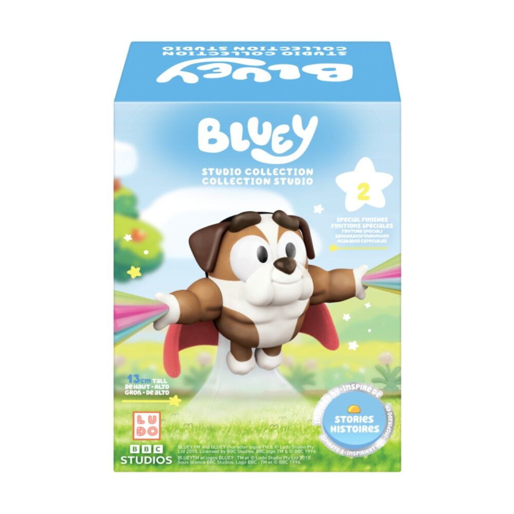 Bluey S2 Studio Collection Collector Figure Set Assorted
