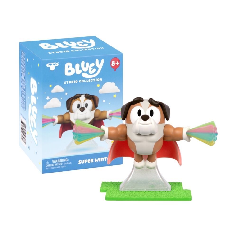 2PK Bluey S2 Studio Collection Collector Figure Set Assorted