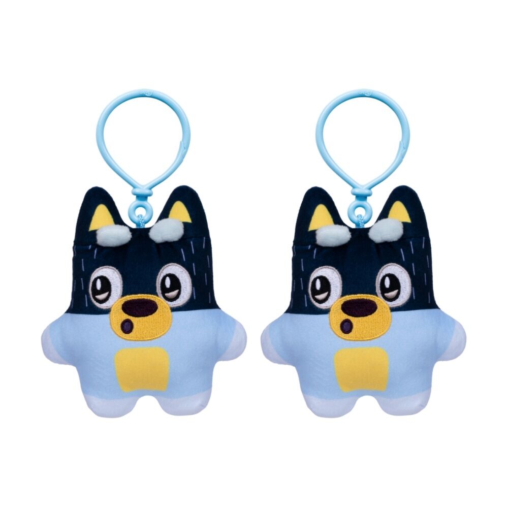 2PK Bluey Biscuits S1 Mini Plush Kids Keychain Assorted