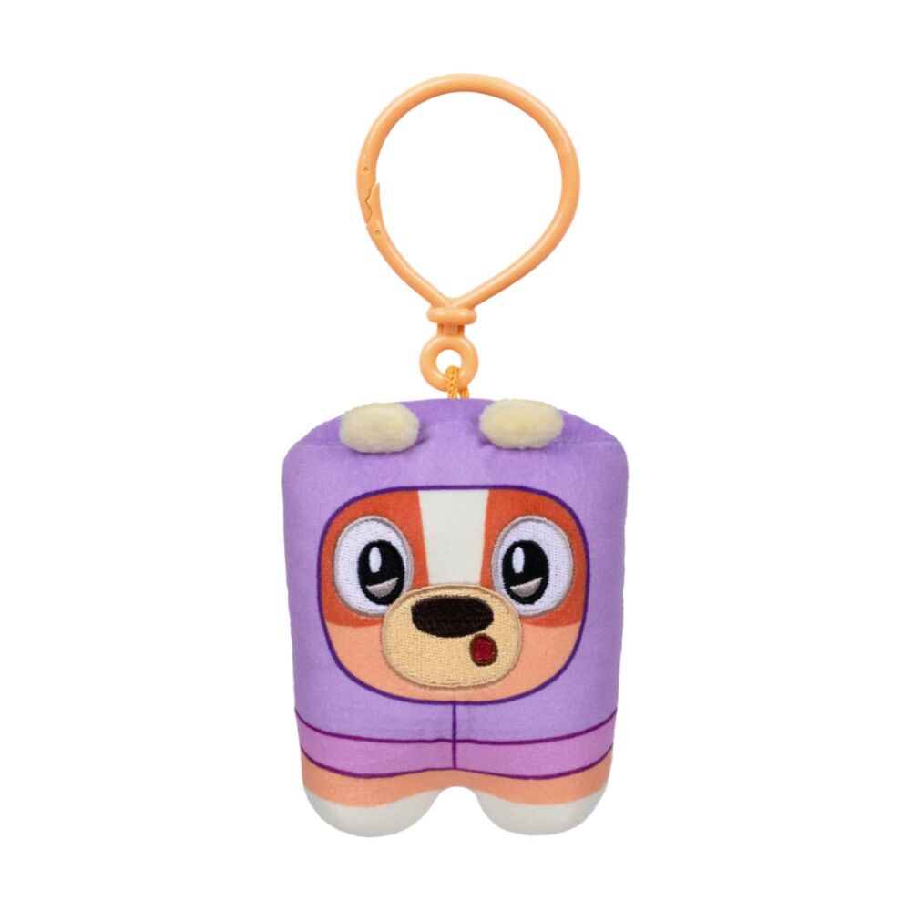 2PK Bluey Biscuits S1 Mini Plush Kids Keychain Assorted