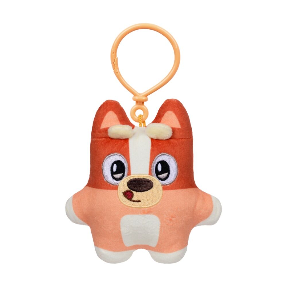 4PK Bluey Biscuits S1 Mini Plush Kids Keychain Assorted