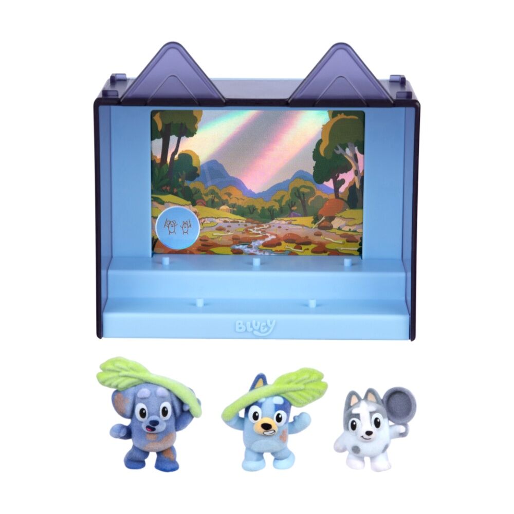 3pc Bluey Fuzzies S1 W2 Episode Set Assorted