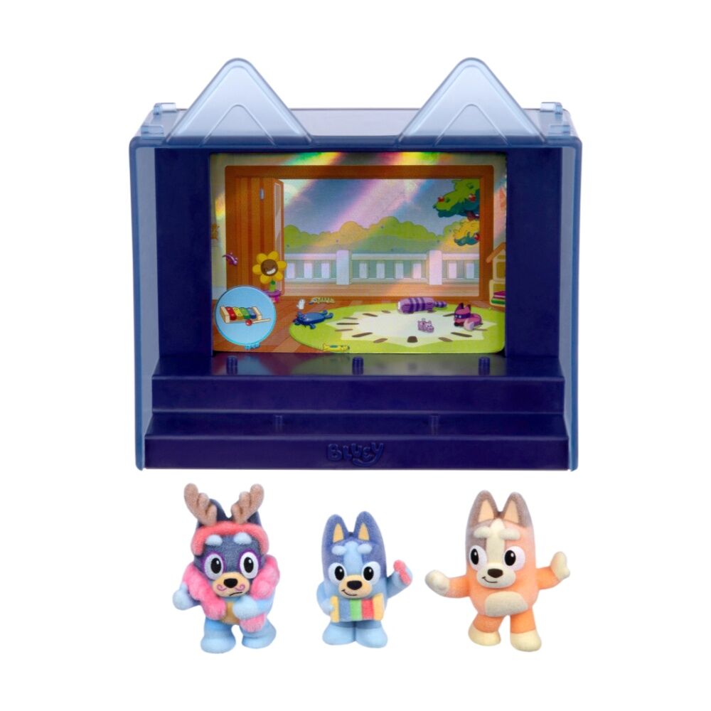 3pc Bluey Fuzzies S1 W2 Episode Set Assorted