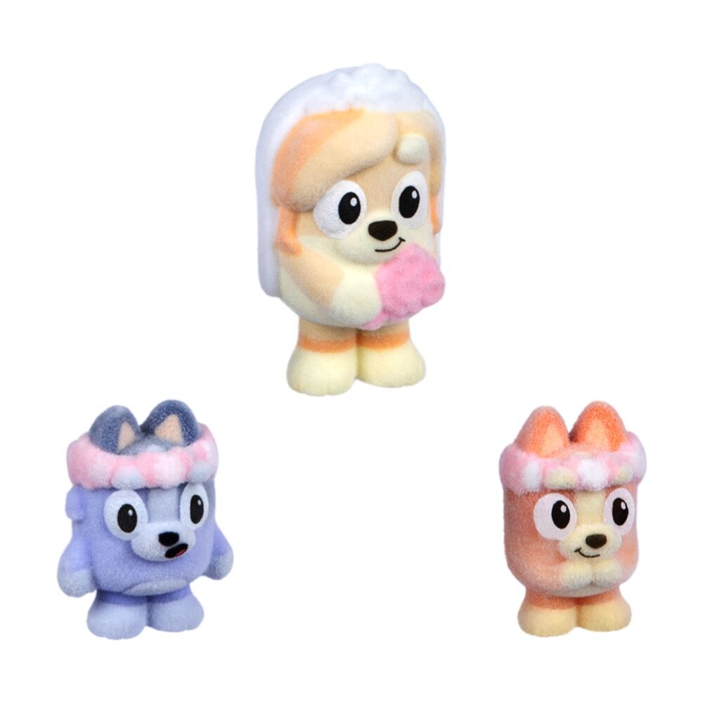 2x 3pc Bluey Fuzzies S1 W2 Episode Set Assorted