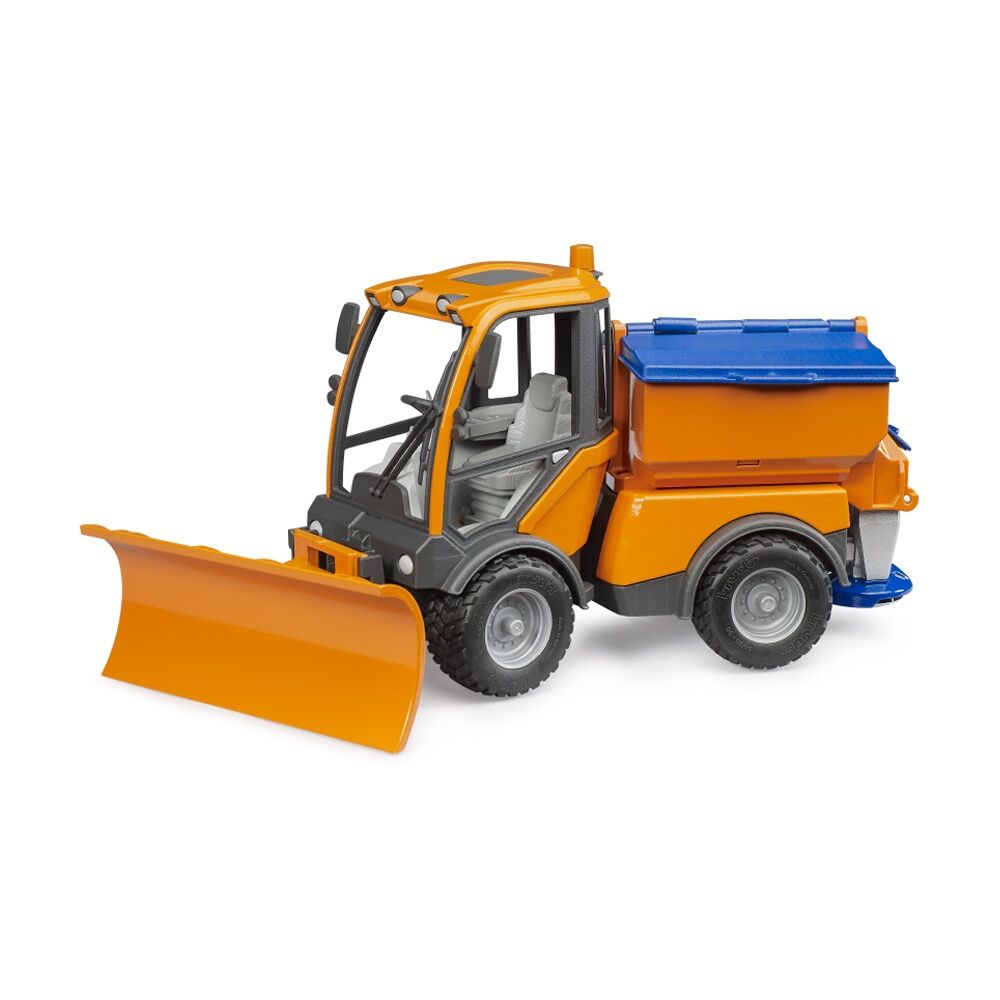 Bruder VarioCar Winter Service Adjustable Plough Fillable Grit Tank Kids Toy