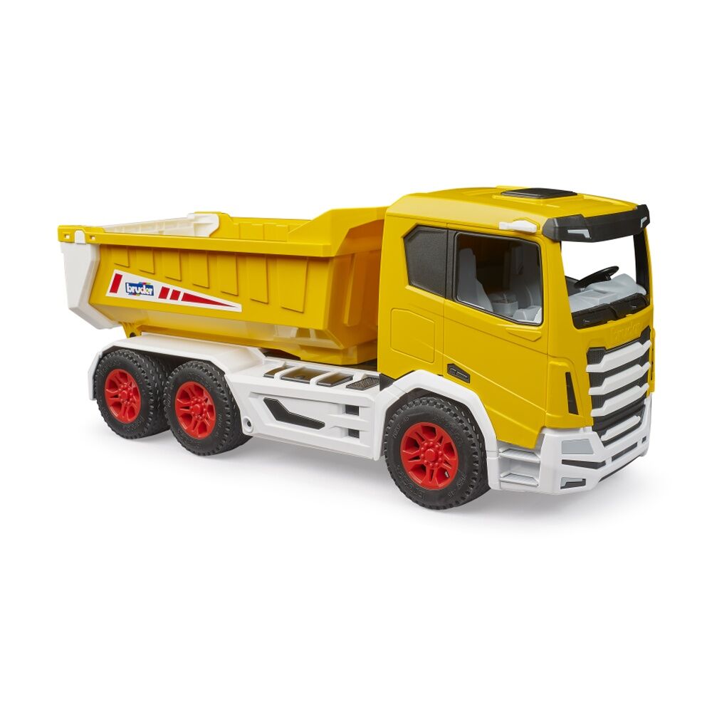 Bruder Roadmax Tipper Truck With Functioning Tipping Trough For Kids 2y+