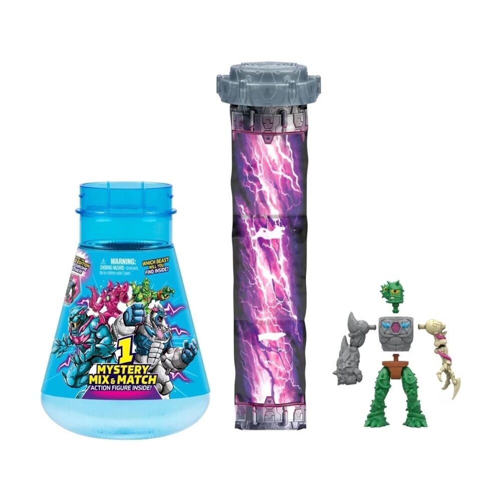 2PK MrBeast Lab Hybrids Ultimate Beast Action Figure Assorted