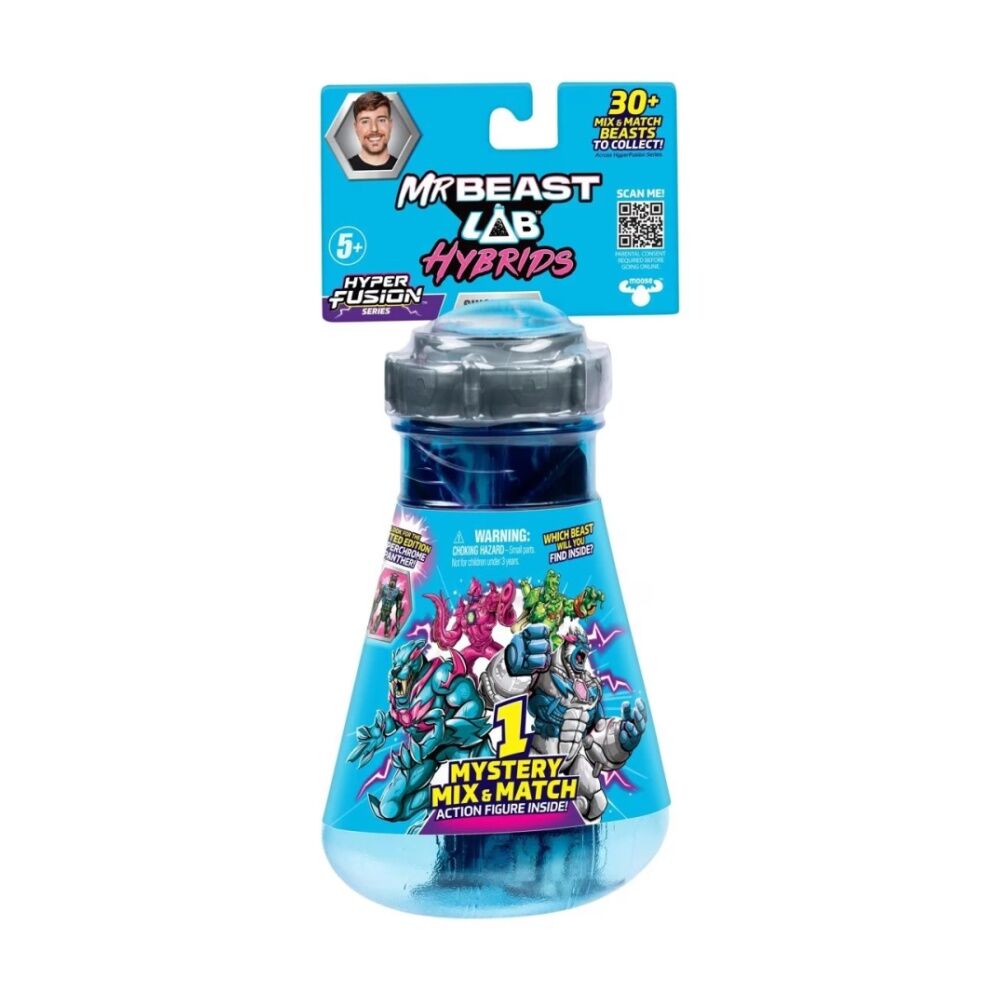 2PK MrBeast Lab Hybrids Ultimate Beast Action Figure Assorted