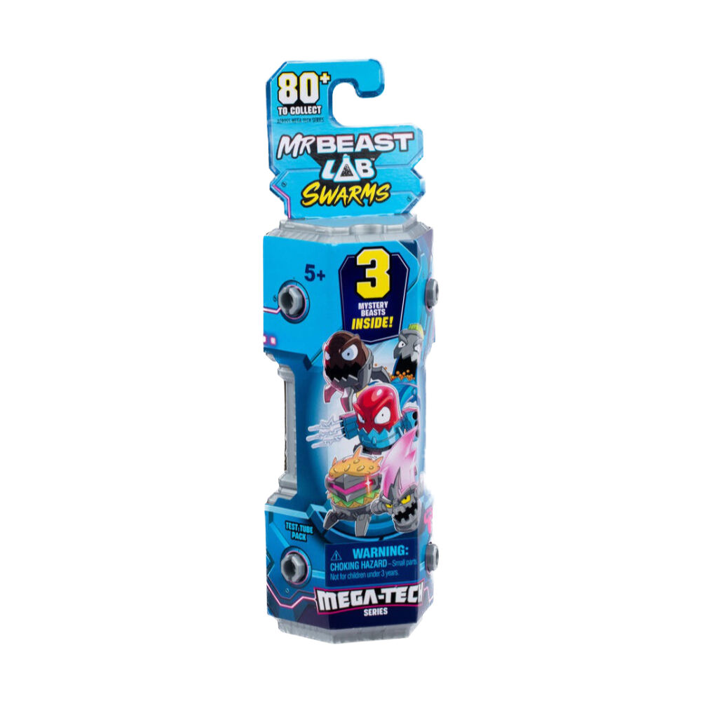 6x 3pc MrBeast Lab Swarms S5 Mega Tech Kids 5y+ Toy Set Assorted