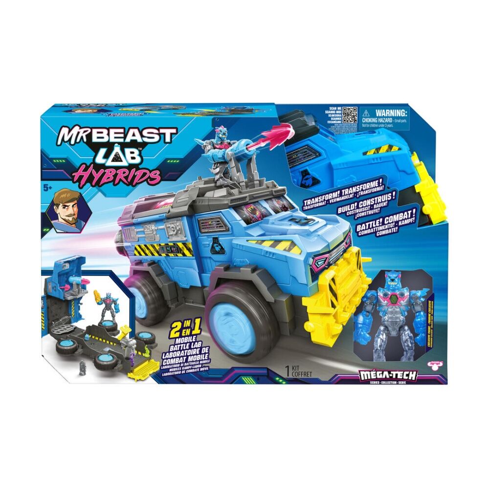 MrBeast Lab Hybrids S2 Mega Battle Truck Vehicle Kids 5y+
