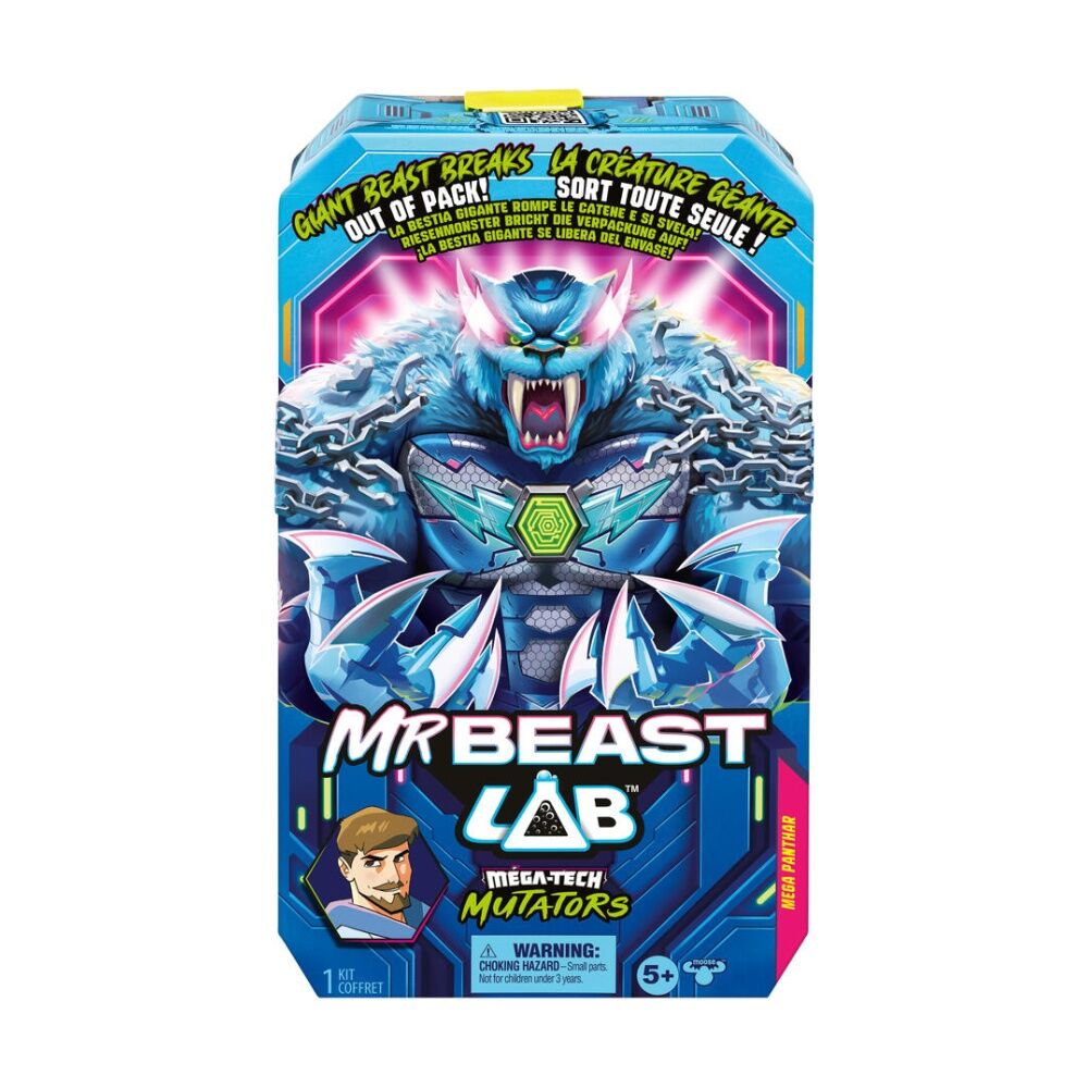 MrBeast Lab Mutators S4 Mega Mutator Panther Kids 5y+