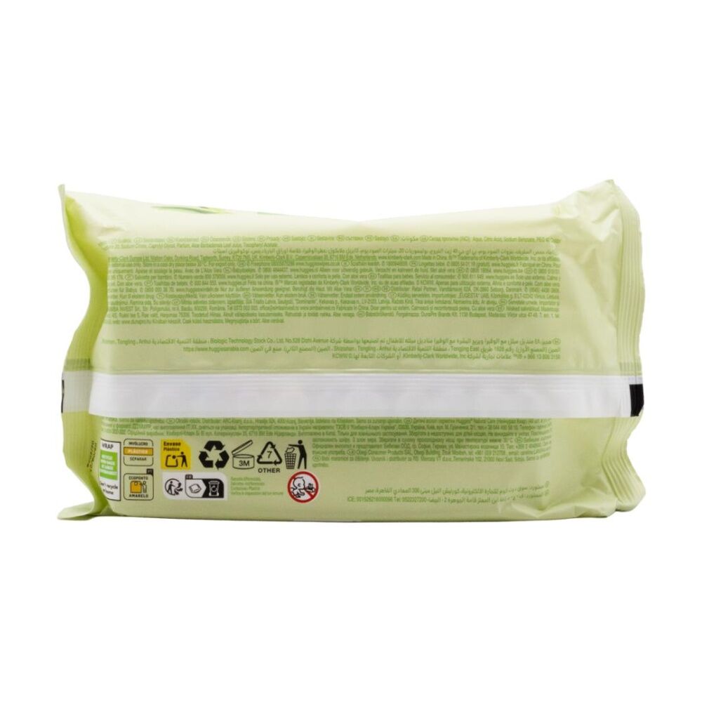 20x 48pc Huggies Baby Wipes Natural Care With Aloe Vera Soothes & Comforts