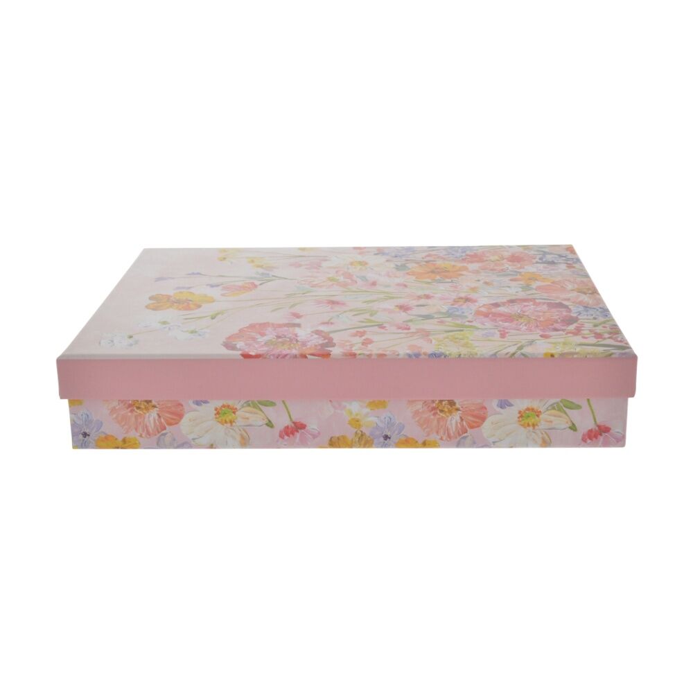 3pc Gibson Gifts Saffron Nested Rectangular Boxes Giftbox Party Supplies