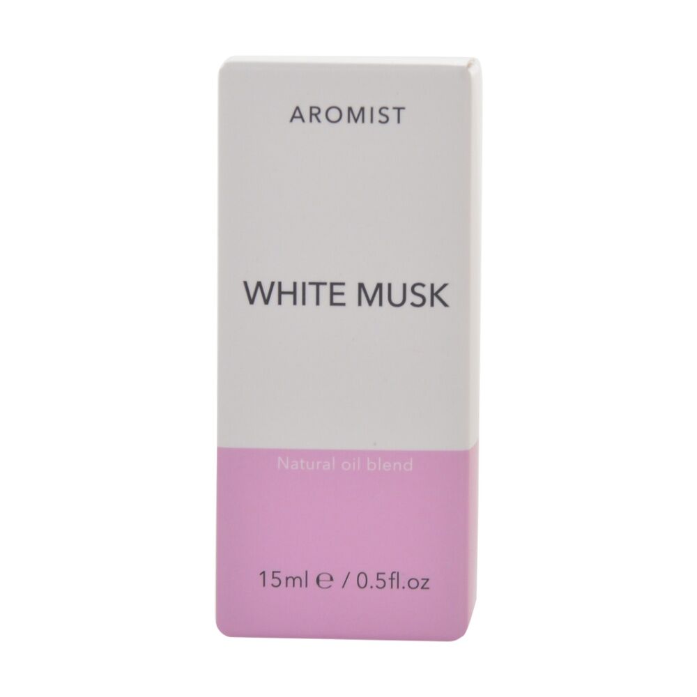 6PK Gibson Gifts Aromist Oil White Musk Natural Remedies Aromotherapy