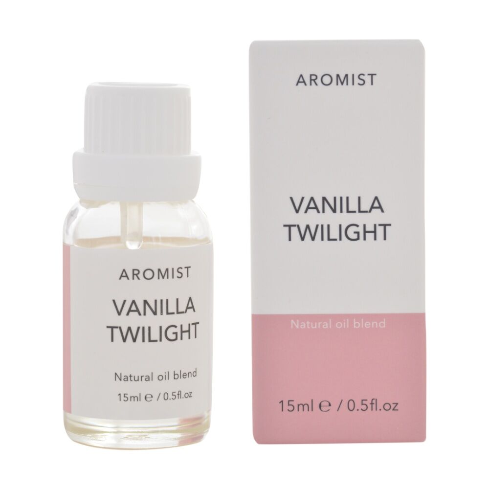 6PK Gibson Gifts Aromist Oil Vanilla Twilight Natural Remedies Aromotherapy