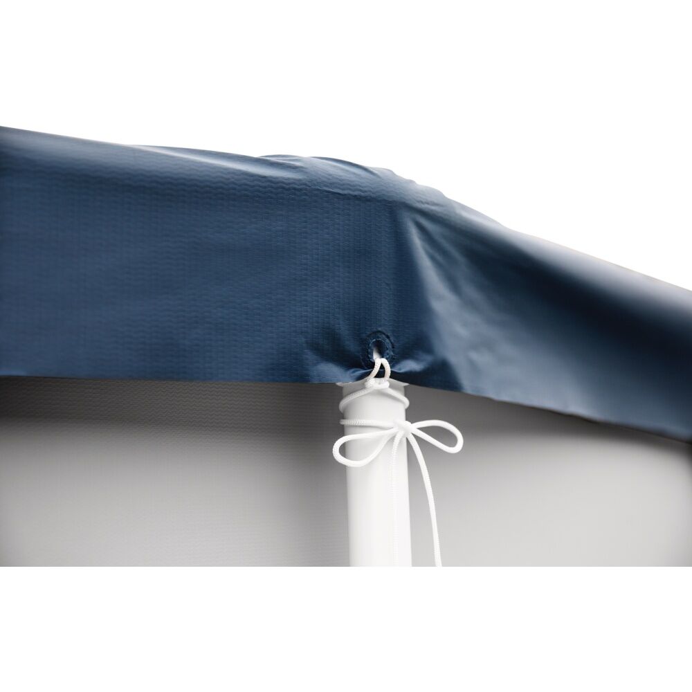Intex 488x20cm Round All-Season Deluxe Pool Cover Blue UV Resistant