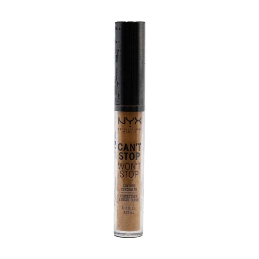 3PK NYX Cant Stop Wont Mahogany 24H Lasting Concealer 3.5Ml