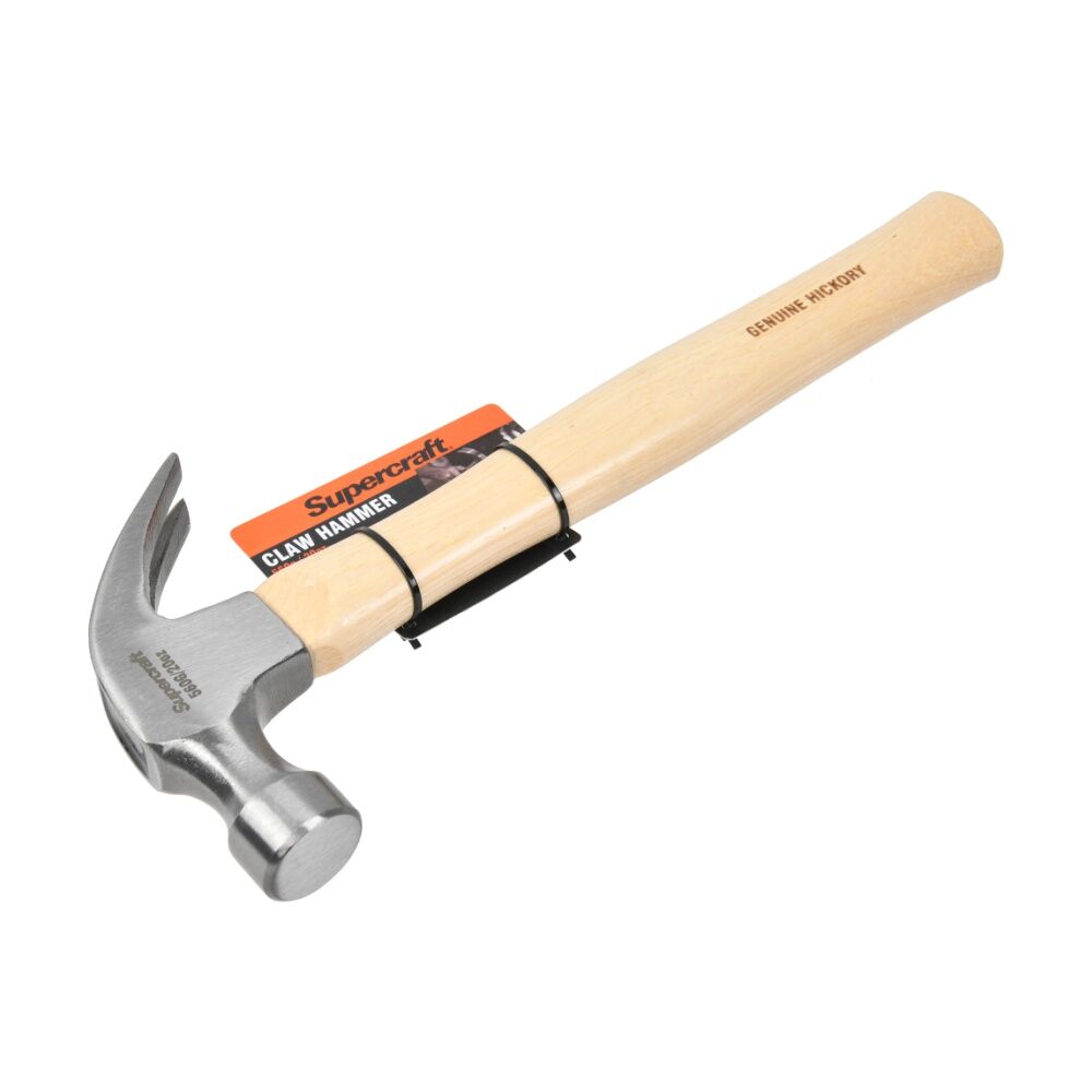 Supercraft Claw Hammer DIY/Carpentry Tool W/ Hickory Handle 560g