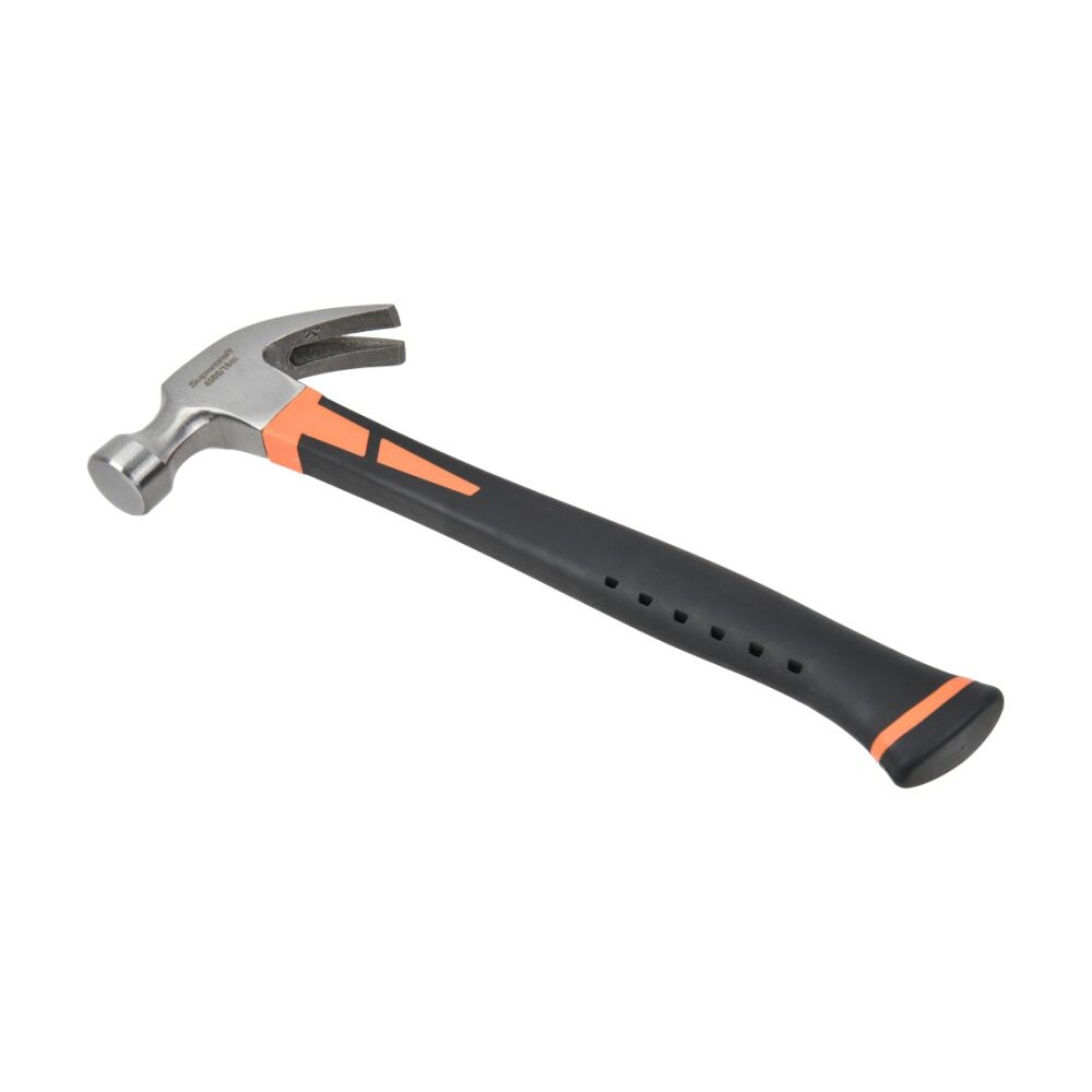 Supercraft Claw Hammer DIY/Carpentry Tool W/ Fibreglass Handle 450g