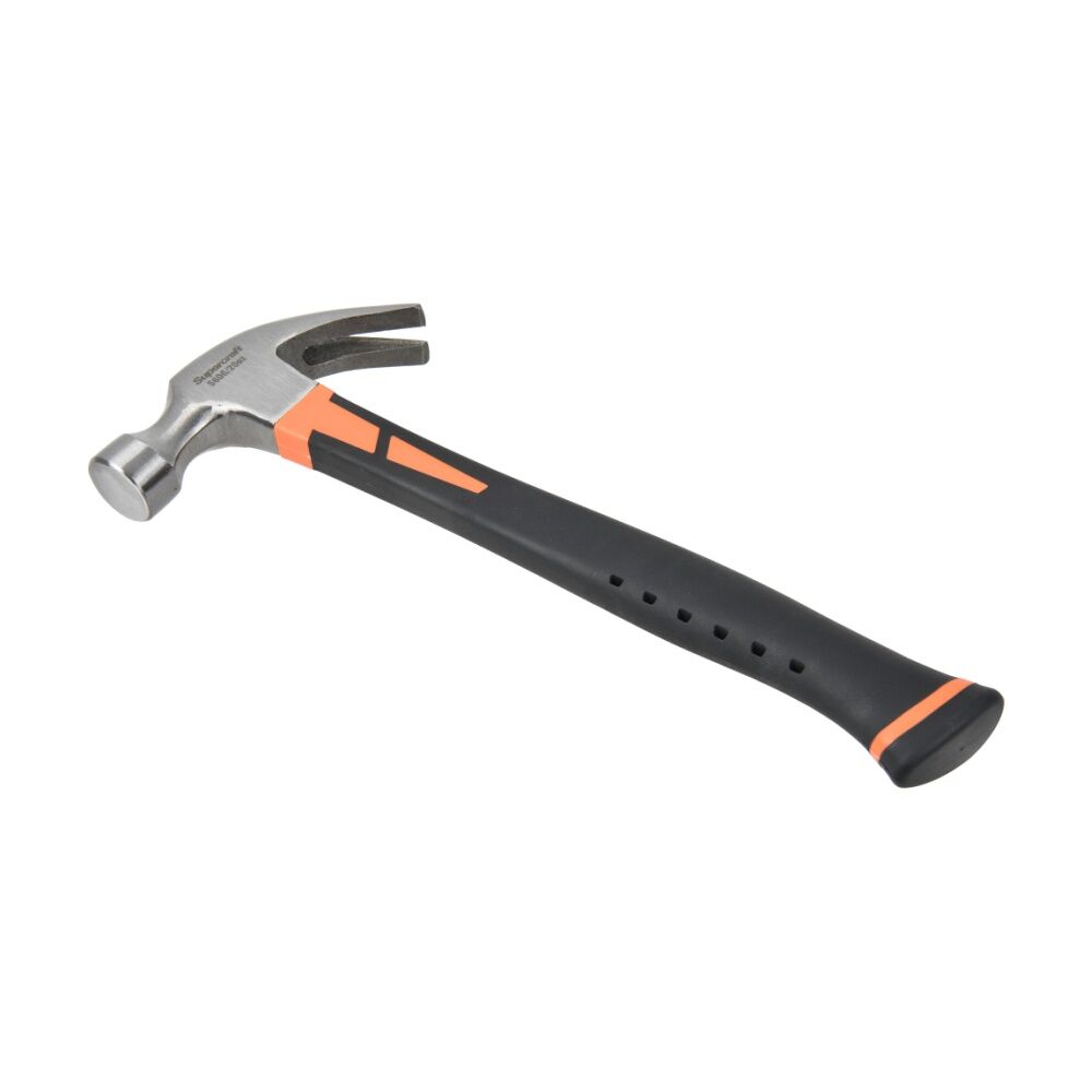 Supercraft Claw Hammer DIY/Carpentry Tool W/ Fibreglass Handle 560g