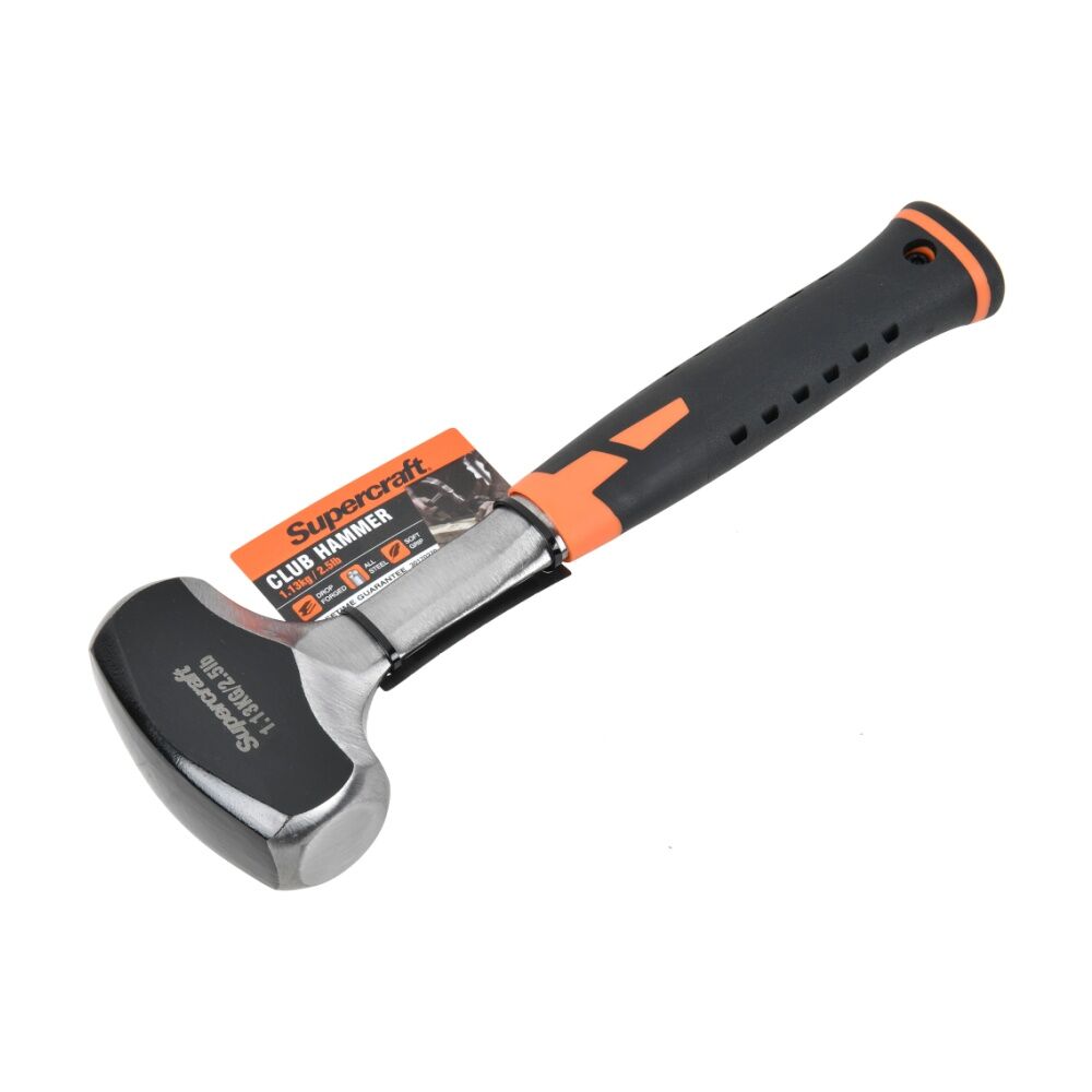 Supercraft All Steel Club Hammer Heavy-Duty/Carpentry Tool 1.13kg
