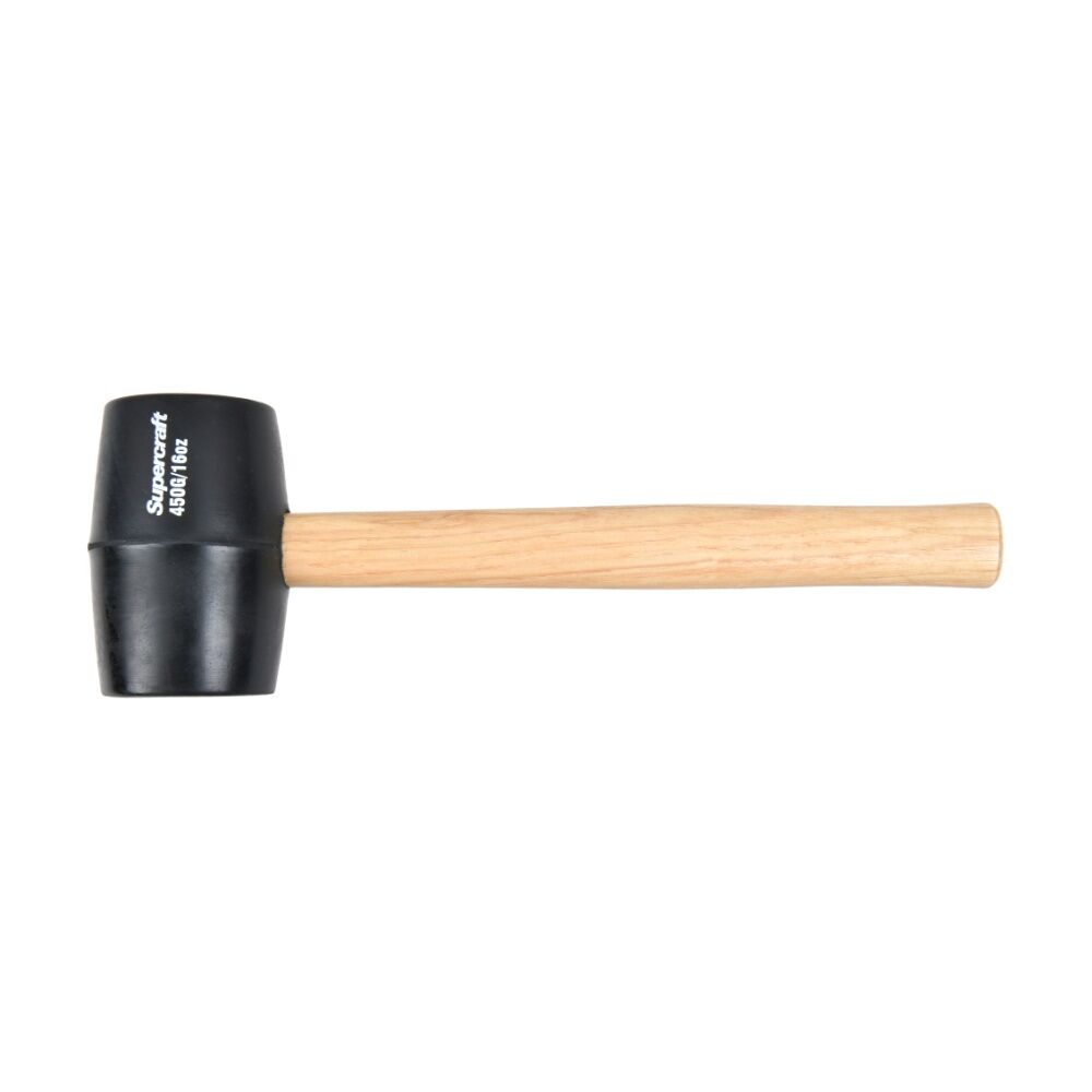 Supercraft Rubber Mallet DIY/Carpentry/Home Improvement Tool 450g