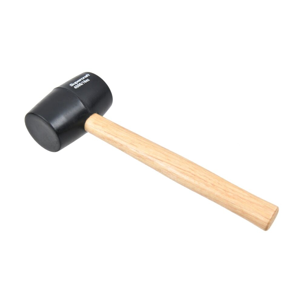 Supercraft Rubber Mallet DIY/Carpentry/Home Improvement Tool 450g
