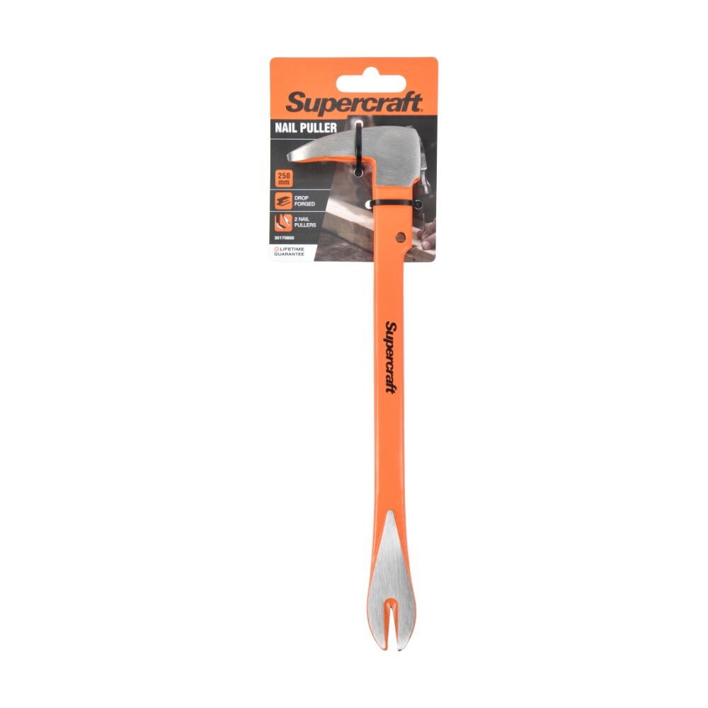2PK Supercraft Nail Puller Home Improvement/DIY/Carpentry Tool 250mm
