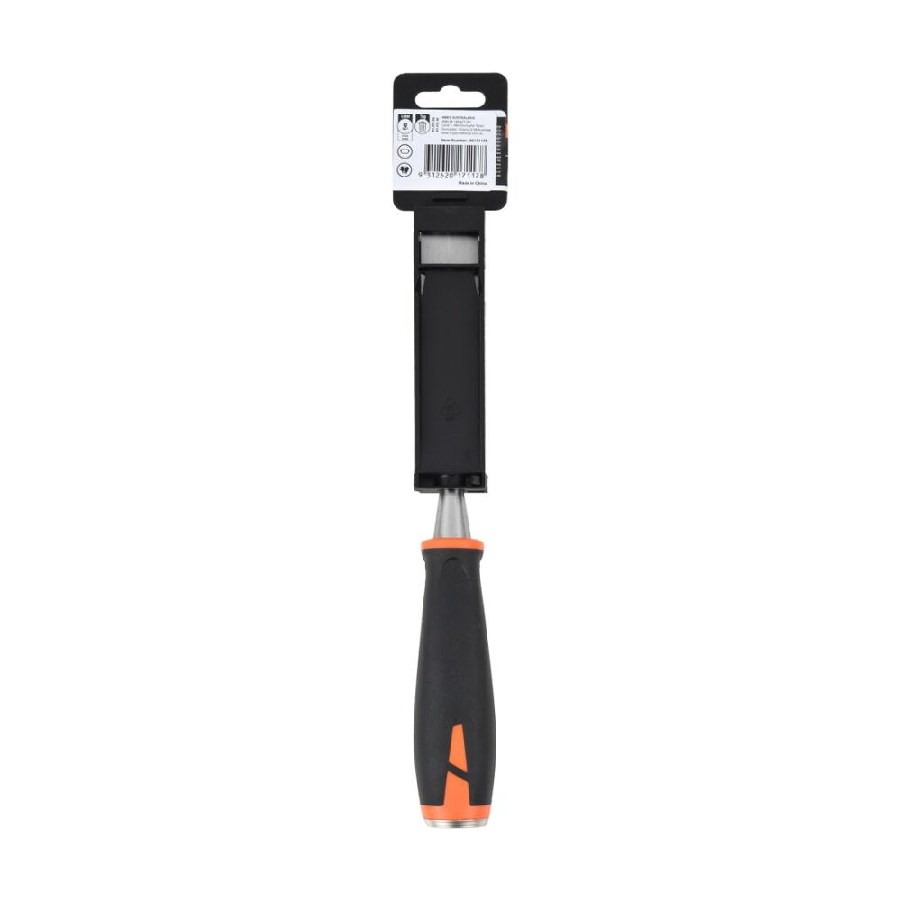 Supercraft Half Tang Wood Chisel DIY Tool W/ Striking Cap 1 Inch/25mm