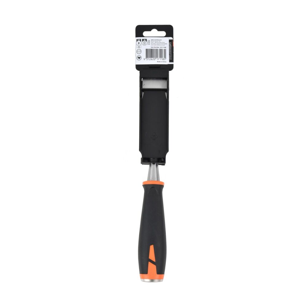 Supercraft Half Tang Wood Chisel DIY Tool W/ Striking Cap 1-1/4 Inch/32mm